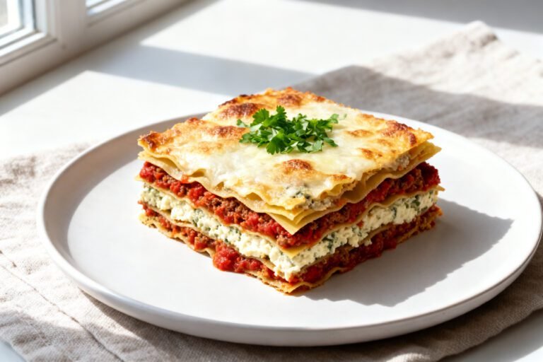 Easy Gluten Free Lasagna Recipe | Classic Allergy Friendly Pasta Bake