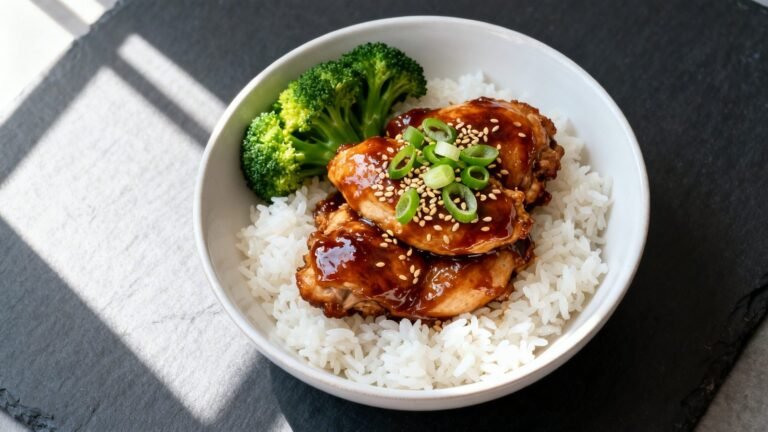 Sticky Honey Garlic Chicken Recipe | Easy Sweet Savory Dinner