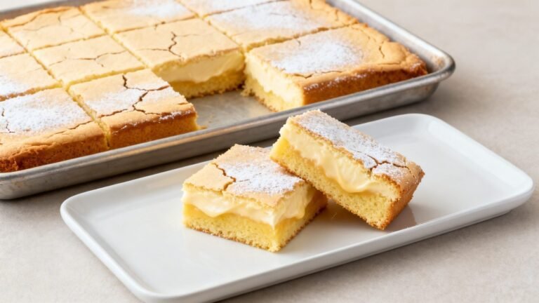 Ooey Gooey Butter Cake Recipe | Rich Yellow Cake Dessert