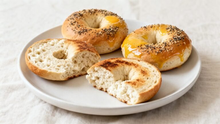High Protein Cottage Cheese Bagels | Easy Healthy Bagel Recipe