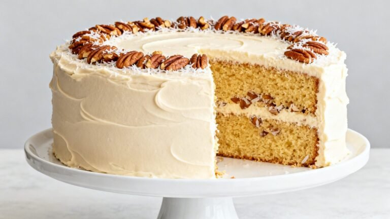 Quick Italian Cream Cake Recipe | Moist Homemade Birthday Cake