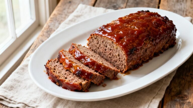 Classic Homestyle Meatloaf Recipe | Award Winning Farmhouse Meatloaf