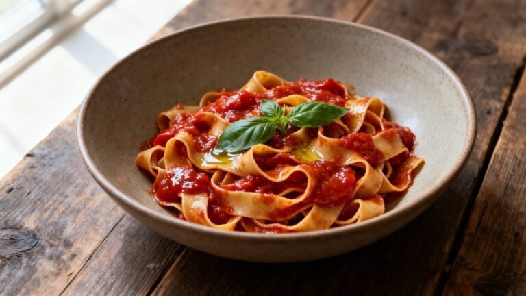 Old World Italian Pasta Recipe | Authentic Homemade Pasta Dish