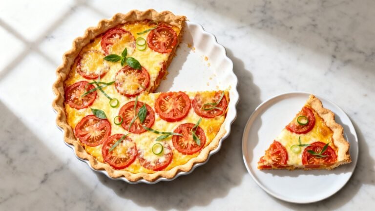 Easy Homemade Tomato Pie | Best Southern Tomato Pie Recipe