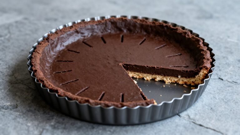 Rich Chocolate Tart Shell Recipe | Homemade Crisp Cocoa Tart Crust