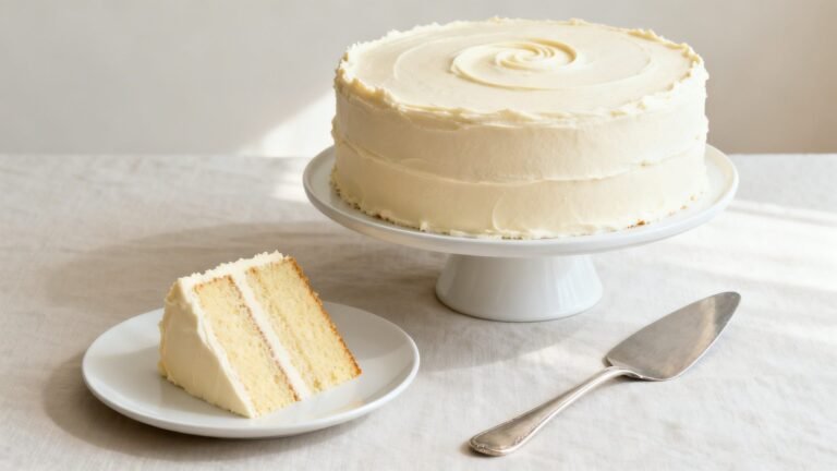 Classic Vanilla Cake Recipe | Simple Homemade Cake for Beginners