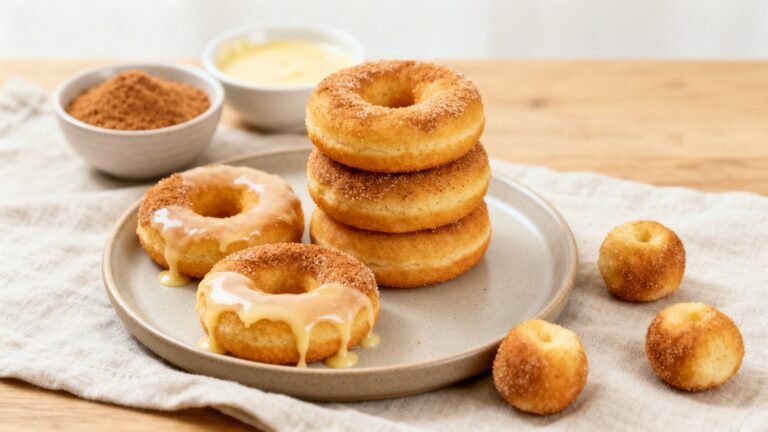 Quick Donut Without Yeast Recipe | Easy Homemade No Yeast Donuts