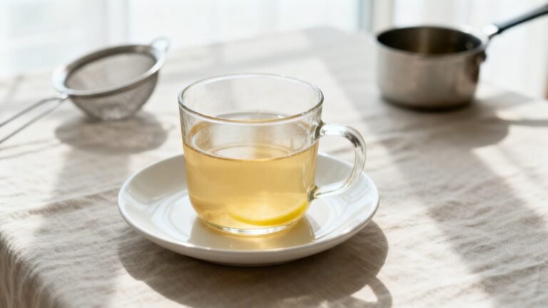 Refreshing Ginger Tea Recipe | Simple Homemade Breakfast Drink