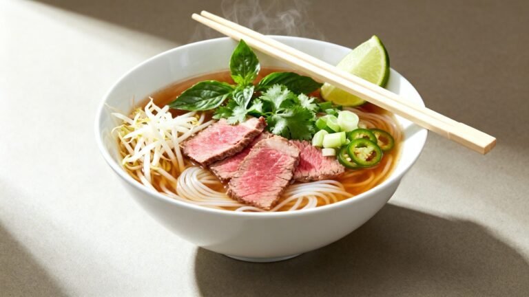 Quick Easy Beef Pho Recipe | Hearty Vietnamese Soup with Broth