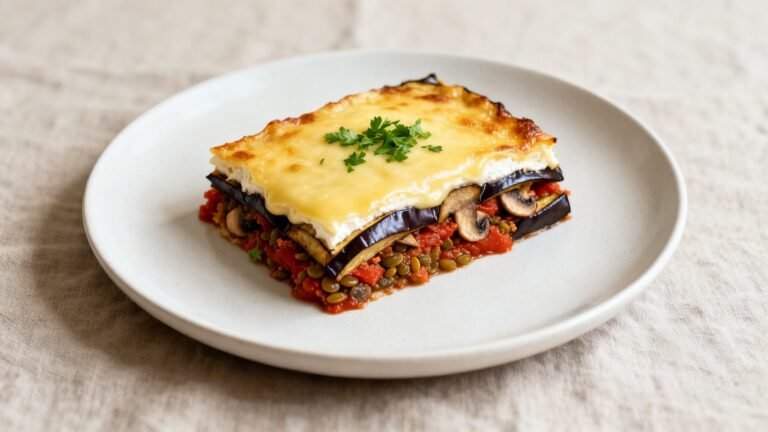 Classic Greek Eggplant Moussaka Recipe | Hearty Vegetable Moussaka